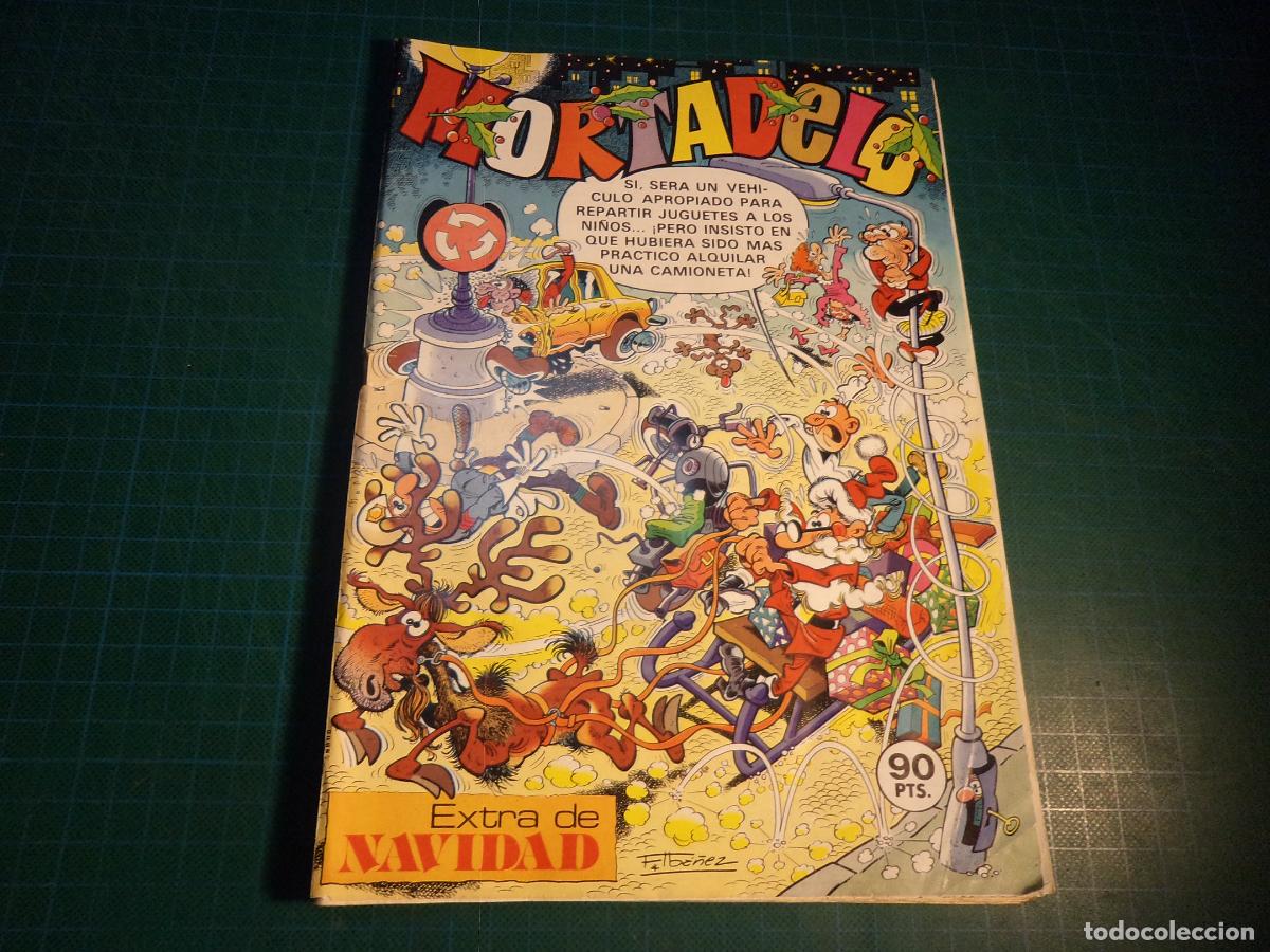 Tebeos: Mortadelo Extra de Navidad 1981. Bruguera. Tiene la portada casi suelta de la grapa. (Ref. 21-B)