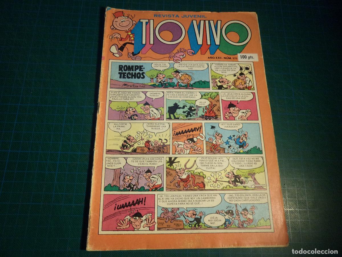 Tebeos: Tio Vivo. N&ordm; 970. Bruguera.