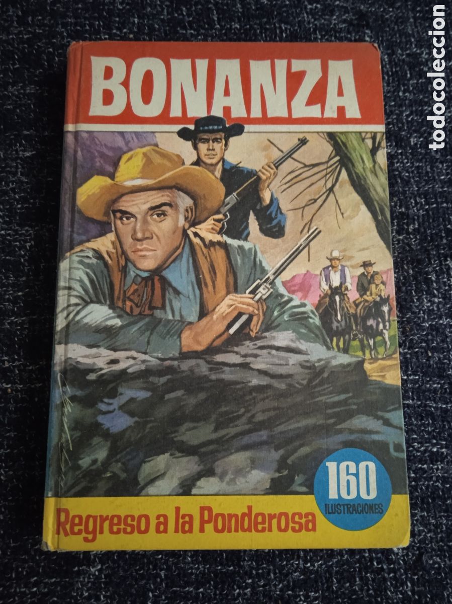 Tebeos: BONANZA REGRESO A LA PONDEROSA - COLECCI&Oacute;N HEROES -EDITA : BRUGUERA