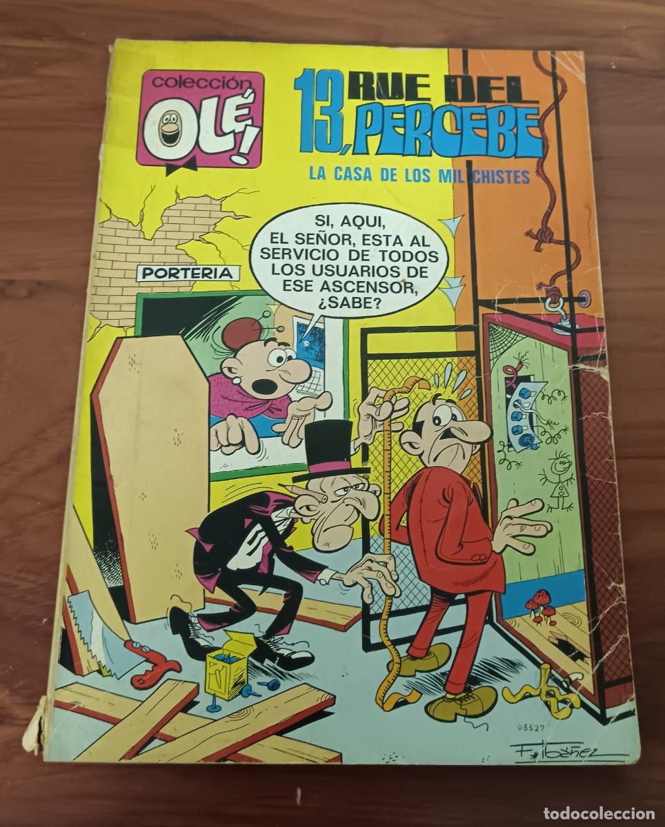 Tebeos: 13, RUE DEL PERCEBE LA CASA DE LOS MIL CHISTES COLECCI&Oacute;N OL&Eacute; EDITORIAL BRUGUERA A&Ntilde;O 1971