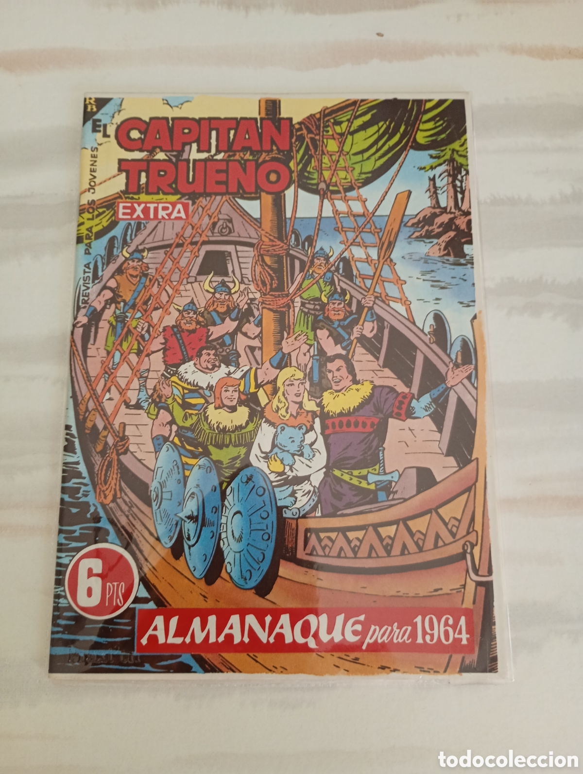 Tebeos: 3 ALMANAQUES EL CAPIT&Aacute;N TRUENO FACS&Iacute;MIL - Foto 6