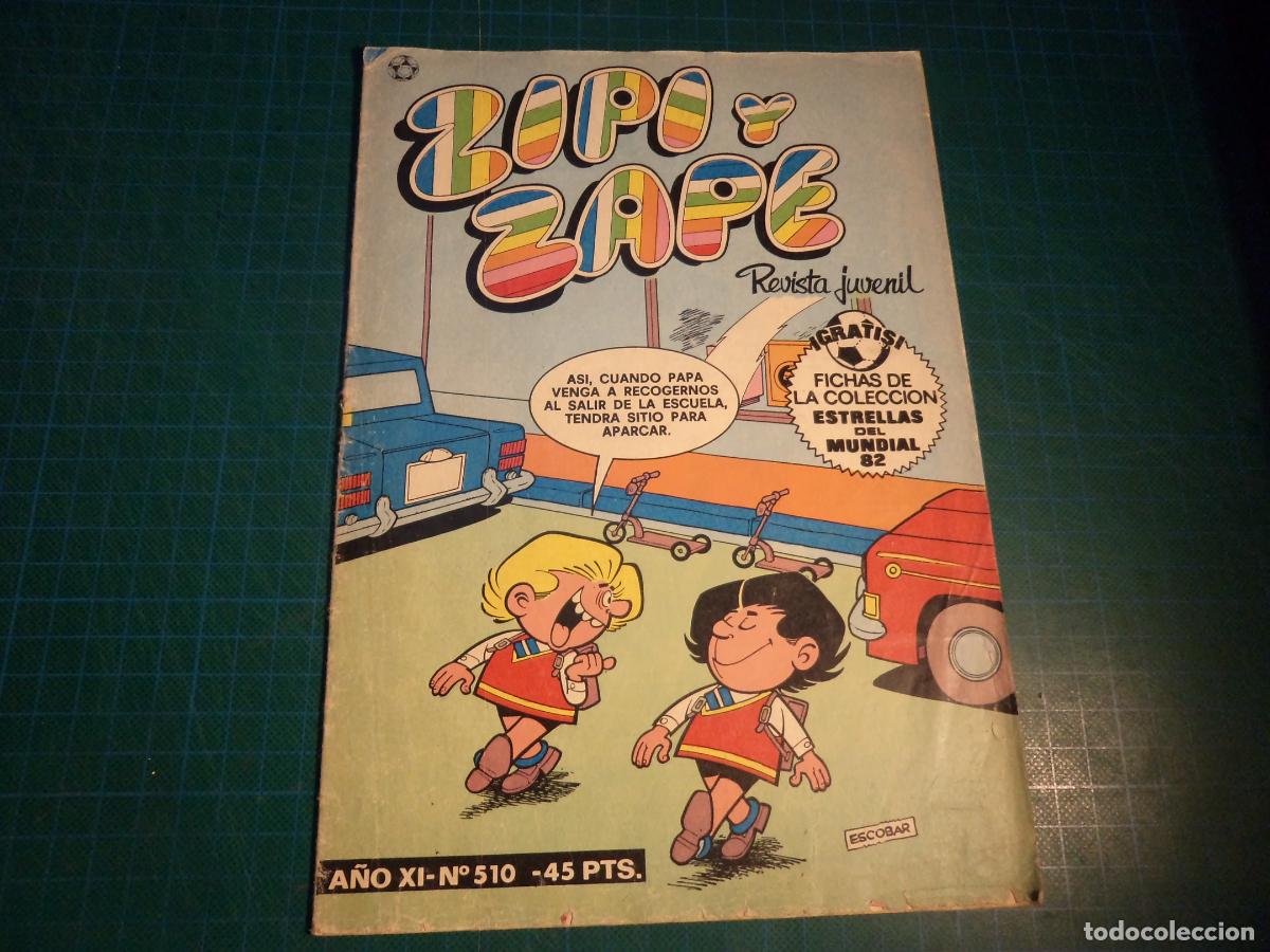 Tebeos: Zipi y Zape. N&ordm; 510. Bruguera.