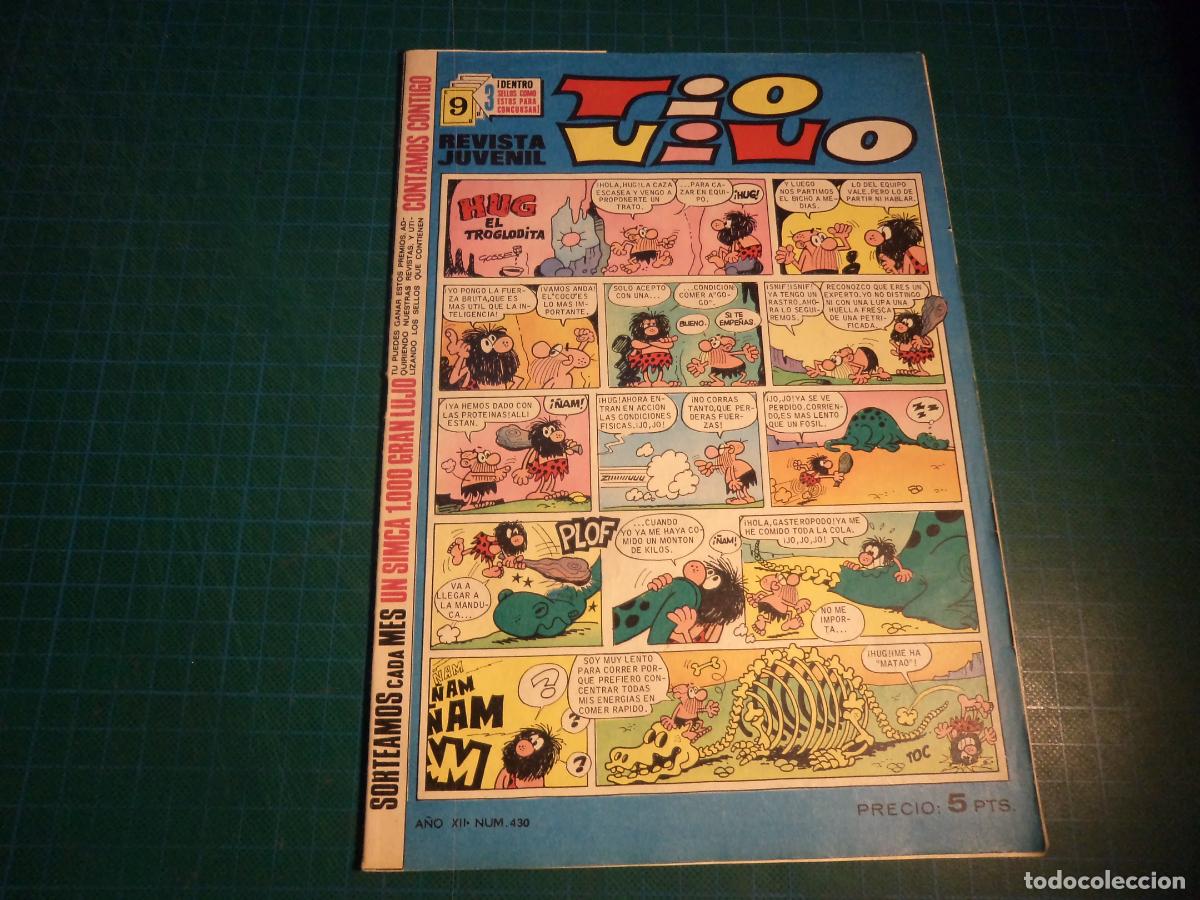 Tebeos: Tio Vivo. N&ordm; 430. Bruguera.