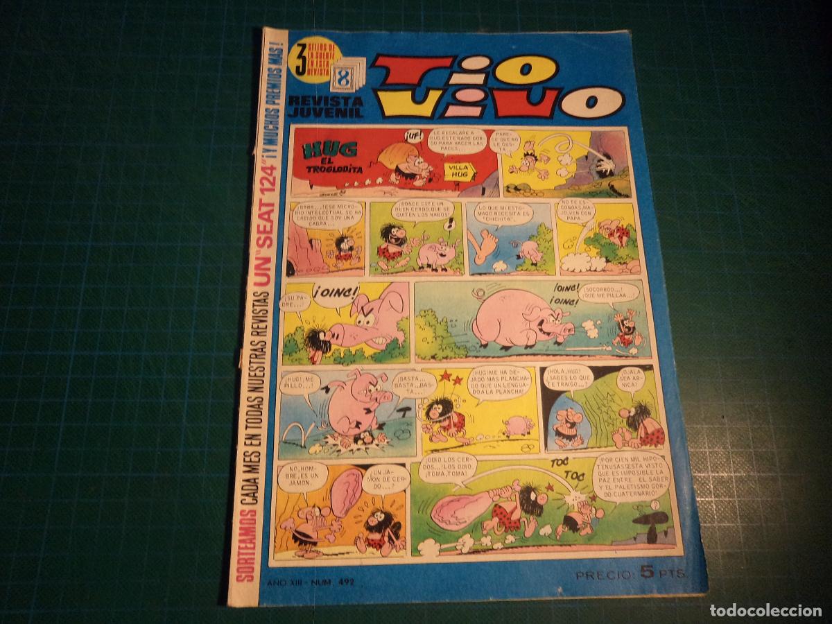 Tebeos: Tio Vivo. N&ordm; 492. Bruguera.