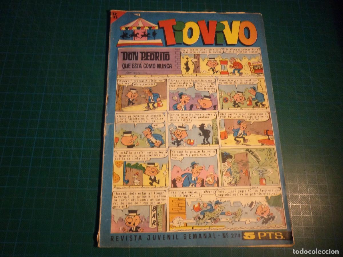 Tebeos: Tio Vivo. N&ordm; 274. Bruguera.