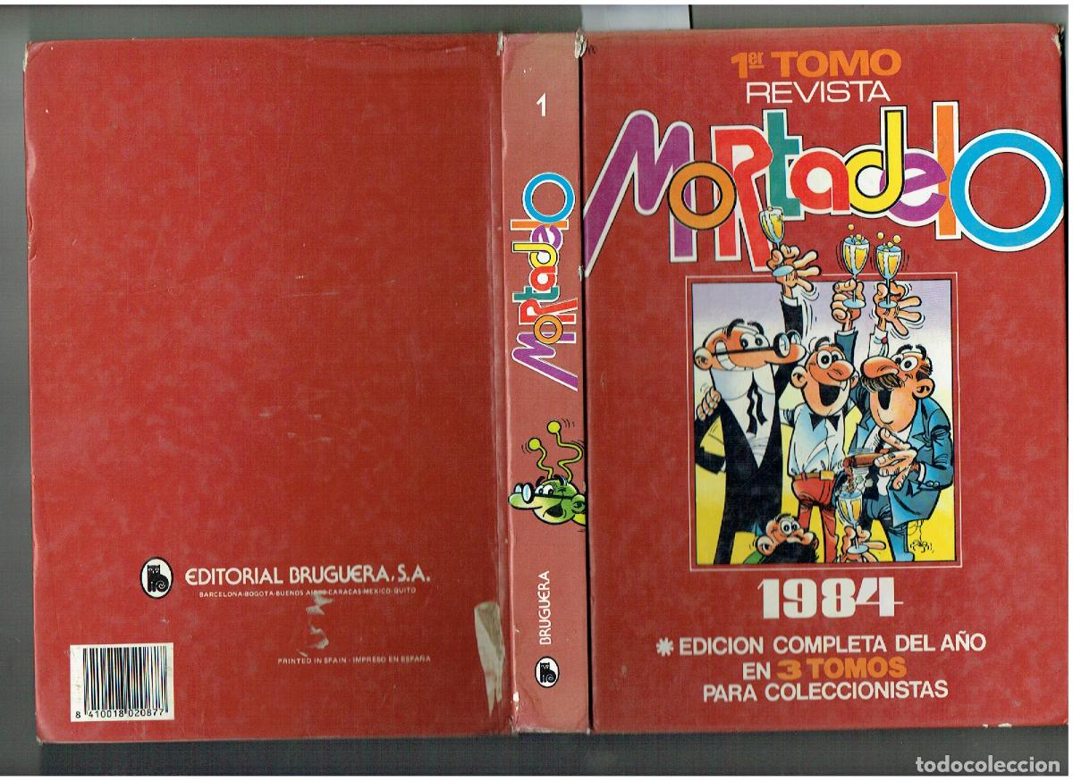 Tebeos: REVISTA MORTADELO. 1er. TOMO. EDICION COMPLETA DEL A&Ntilde;O 1984. BRUGUERA,(B/23)