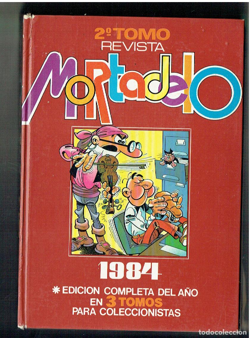 Tebeos: REVISTA MORTADELO. 2&ordm;. TOMO. EDICION COMPLETA DEL A&Ntilde;O 1984. BRUGUERA,(B/23)