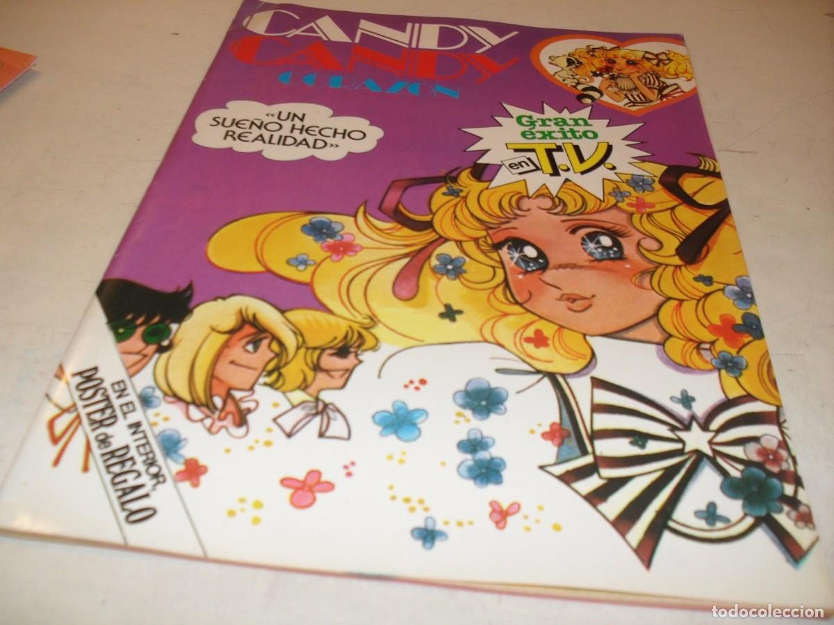 Tebeos: CANDY CANDY N&ordm; 9,SIN EL POSTER,UN SUE&Ntilde;O HECHO REALIDAD,DE 26.BRUGUERA,1984,BE.