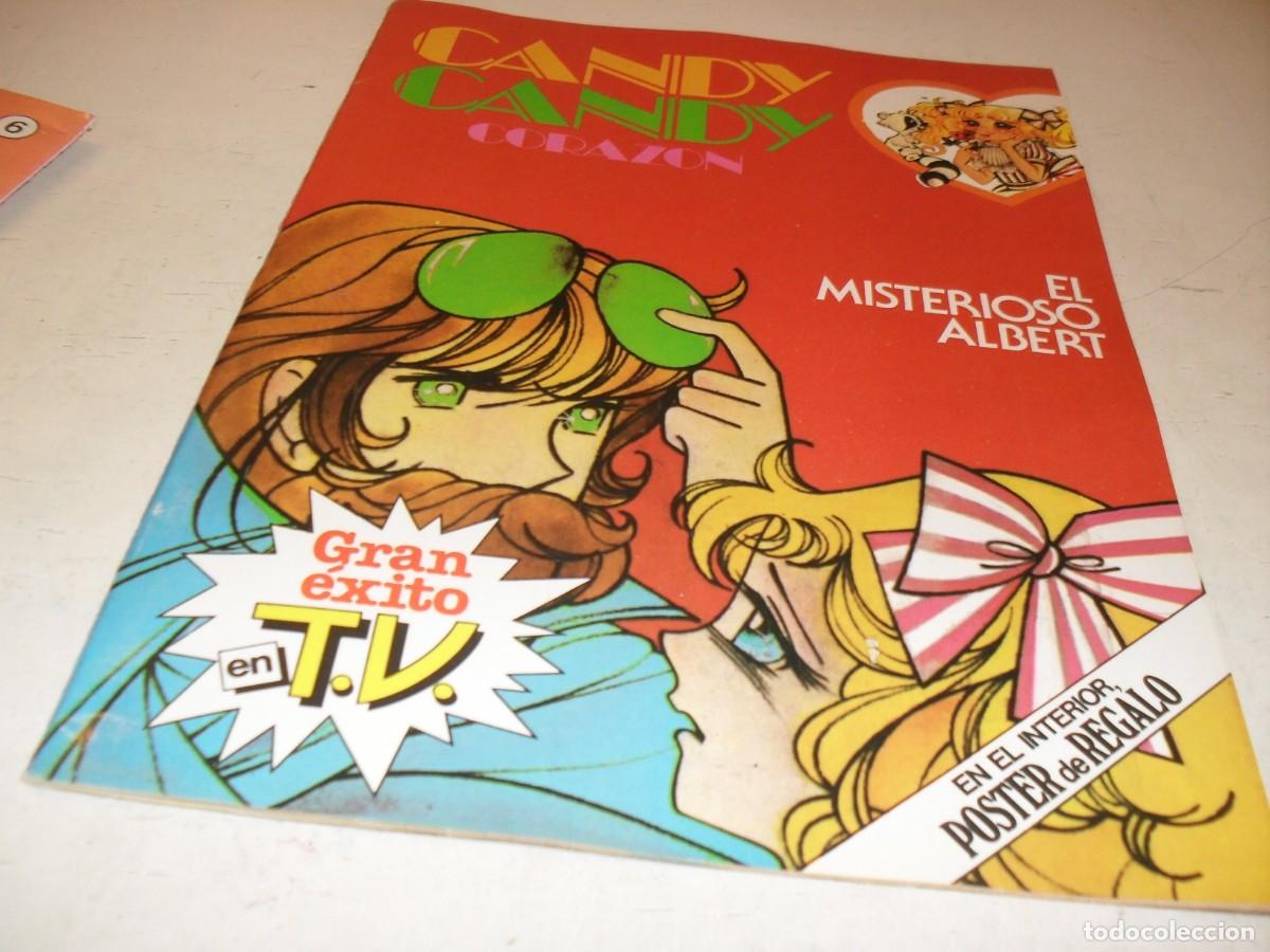 Tebeos: CANDY CANDY N&ordm; 6,SIN EL POSTER,EL MISTERIOSO ALBERT,DE 26.BRUGUERA,1984,BE.