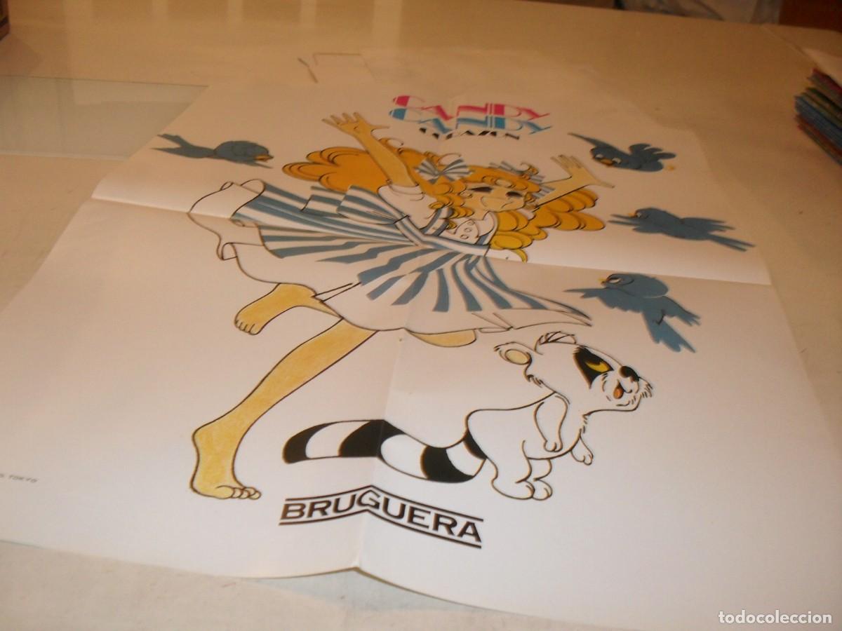 Tebeos: BELLISIMO POSTER DE CANDY CANDY.BRUGUERA,1984,BE. - Foto 1
