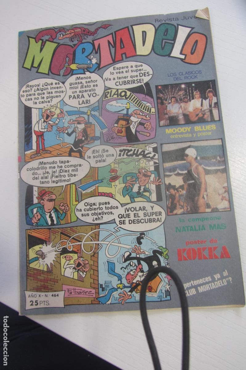 Tebeos: MORTADELO REVISTA SEMANAL N&ordm; 464 BRUGUERA arx115