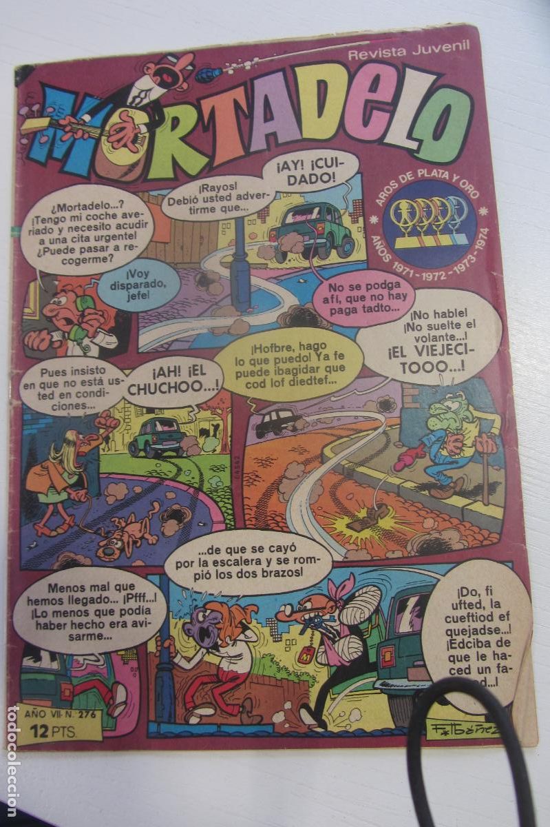 Tebeos: MORTADELO REVISTA SEMANAL N&ordm; 276 BRUGUERA arx115