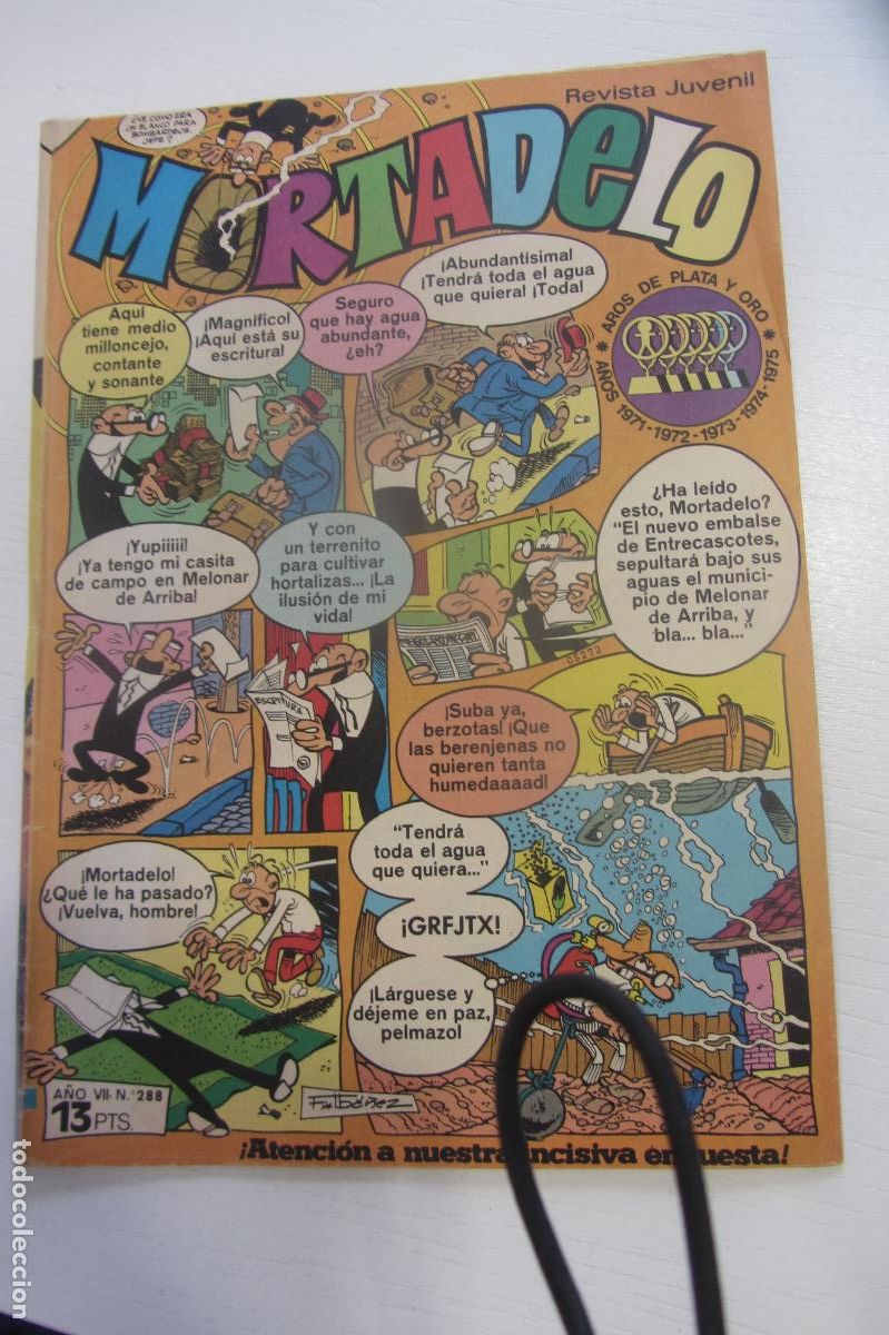Tebeos: MORTADELO REVISTA SEMANAL N&ordm; 288 BRUGUERA arx115