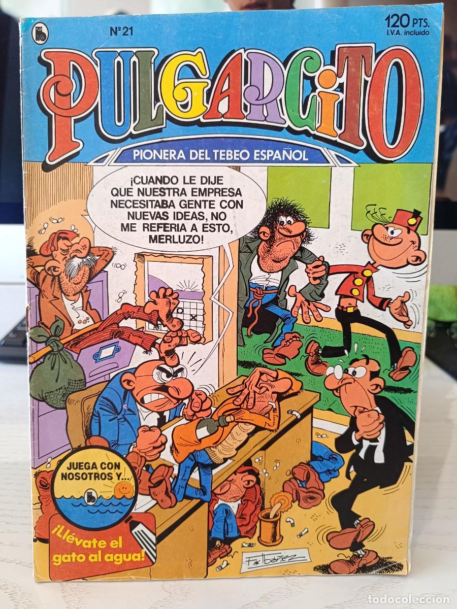 Tebeos: PULGARCITO NUMERO 21 - BRUGUERA - VER FOTOS