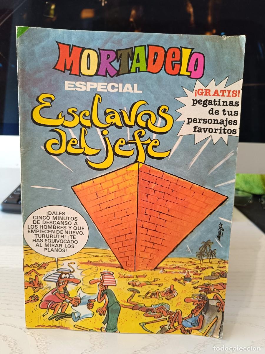 Tebeos: MORTADELO ESPECIAL ESCLAVOS DEL JEFE NUMERO 183 - BRUGUERA - VER FOTOS