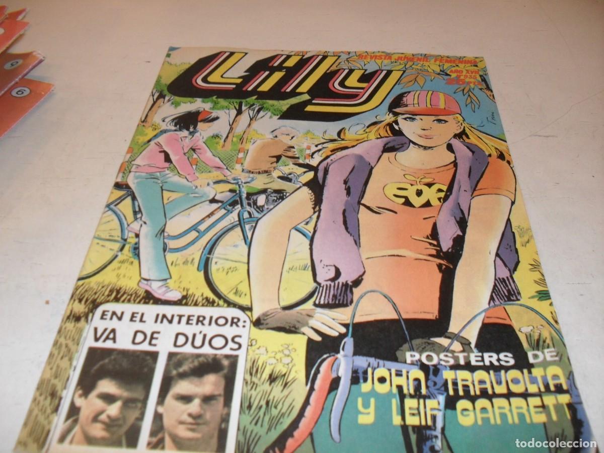 Tebeos: LILY N&ordm; 935,CN POSTER DE JOHN TRAVOLTA,DE 1208.BRUGUERA,1970.MBE