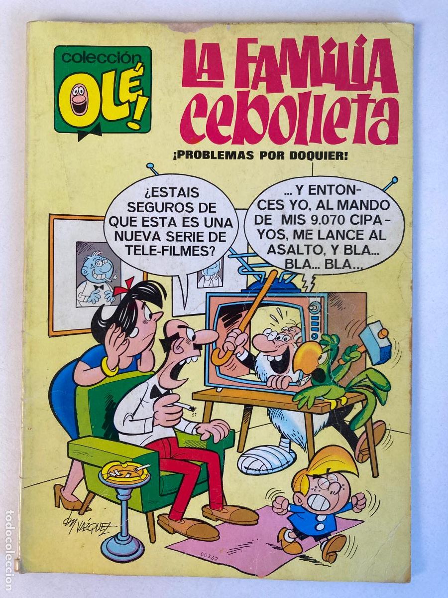 Tebeos: COLECCION OL&Eacute;! - LA FAMILIA CEBOLLETA N&ordm;4