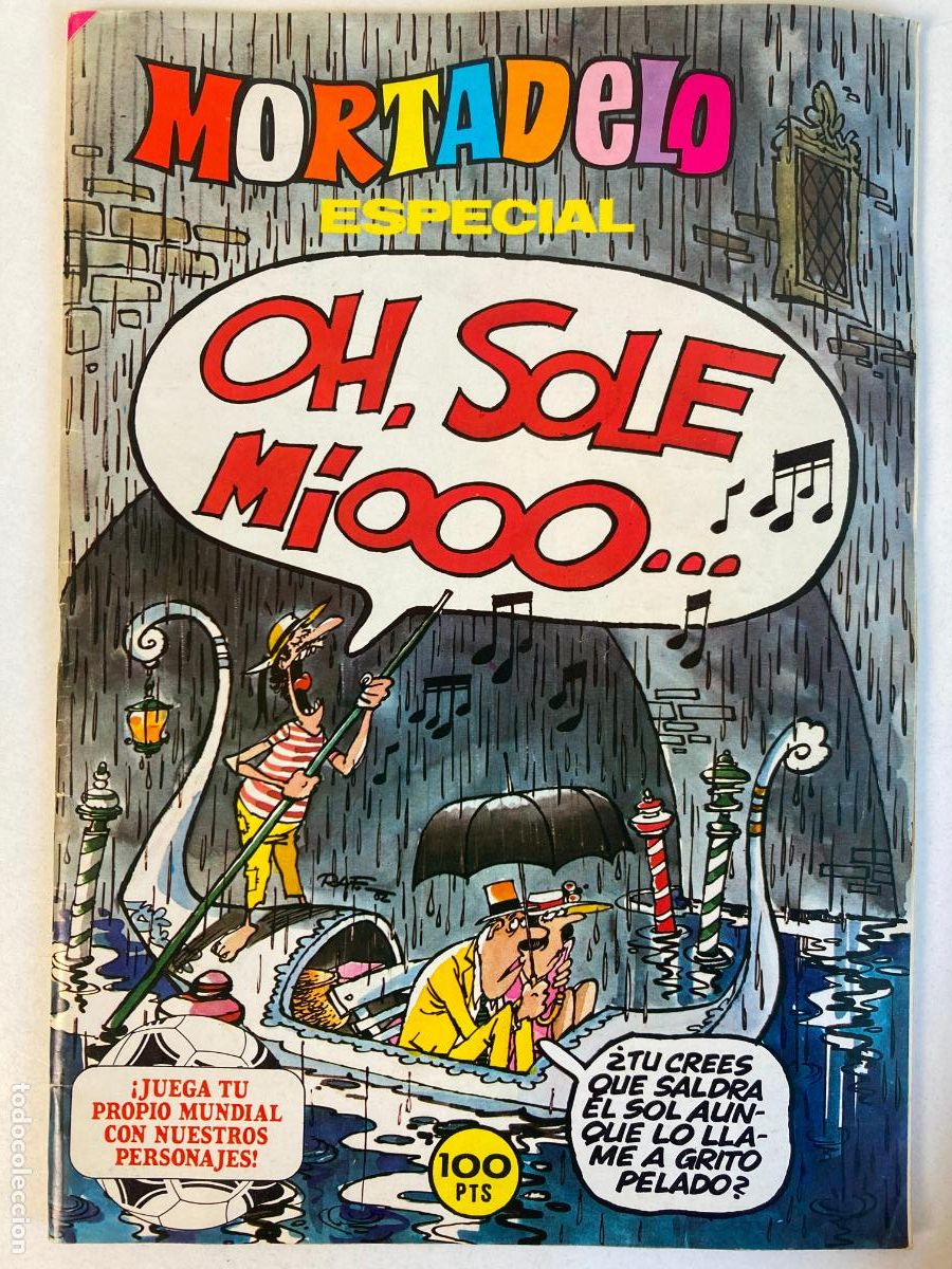 Tebeos: MORTADELO ESPECIAL OH, SOLE MIOOO N&ordm;137