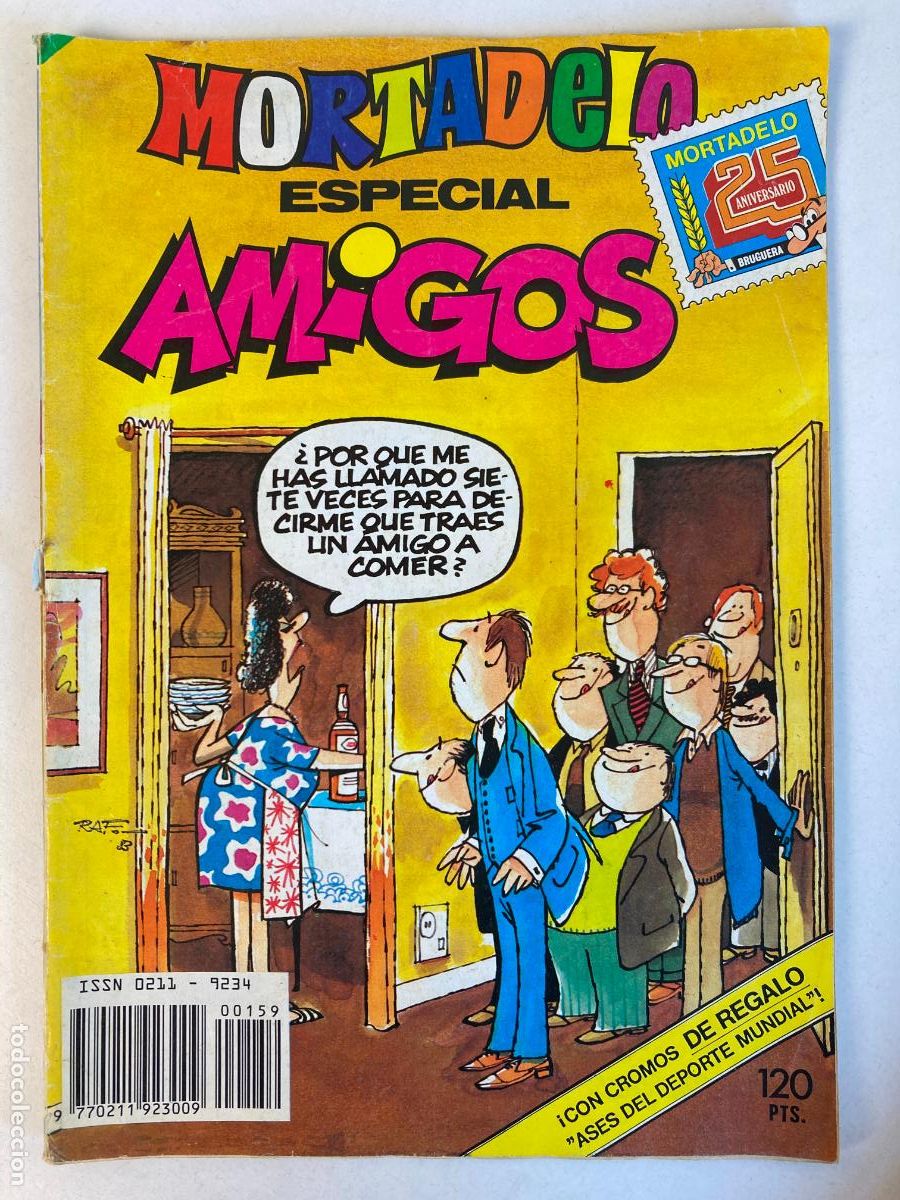 Tebeos: MORTADELO ESPECIAL AMIGOS N&ordm;159