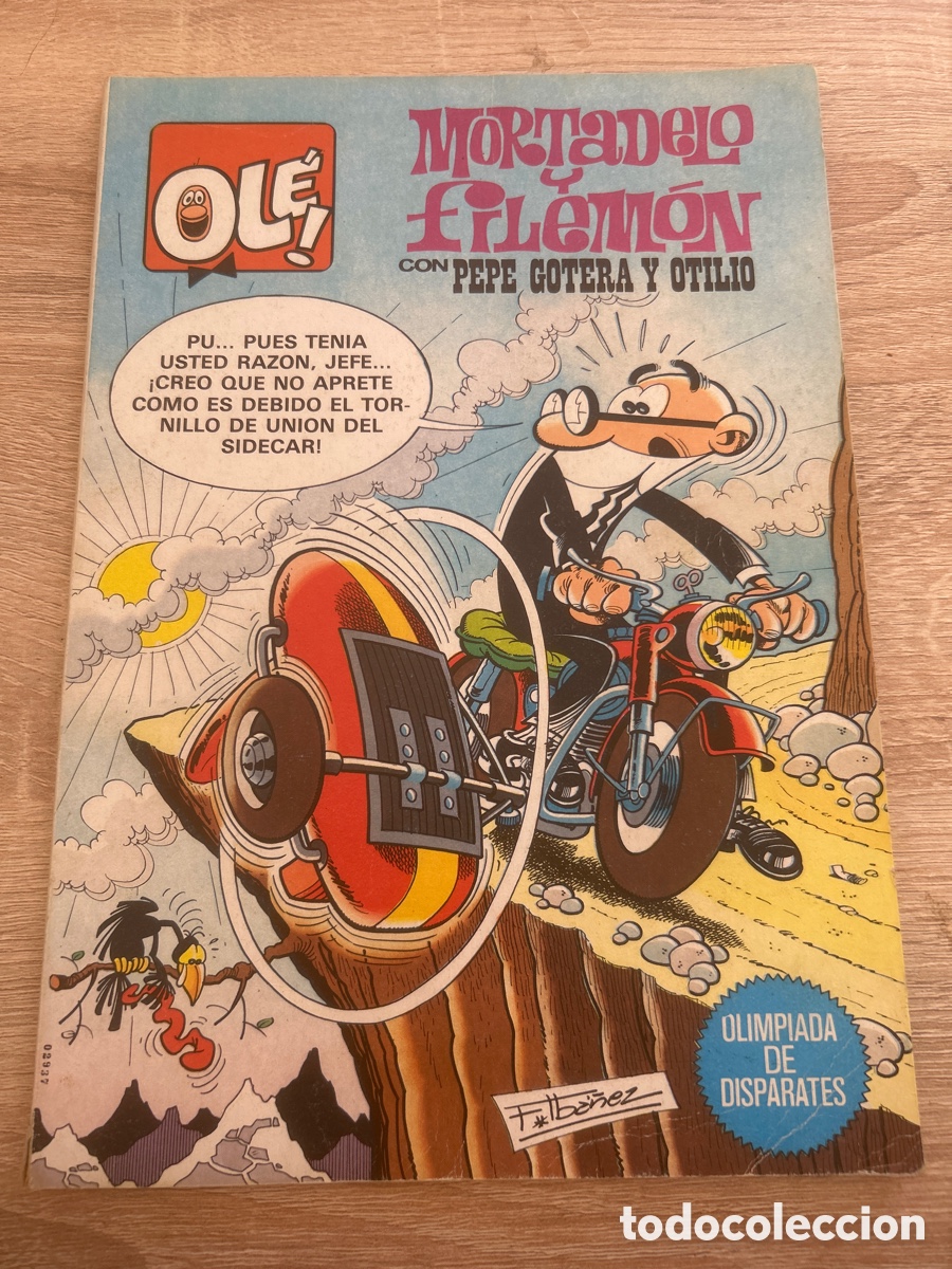 Tebeos: Mortadelo y Filem&oacute;n con Pepe gotera n&uacute;m 253 primera edici&oacute;n