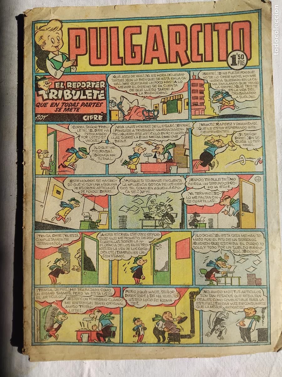 Tebeos: PULGARCITO N&ordm; 242. EDITORIAL BRUGUERA.