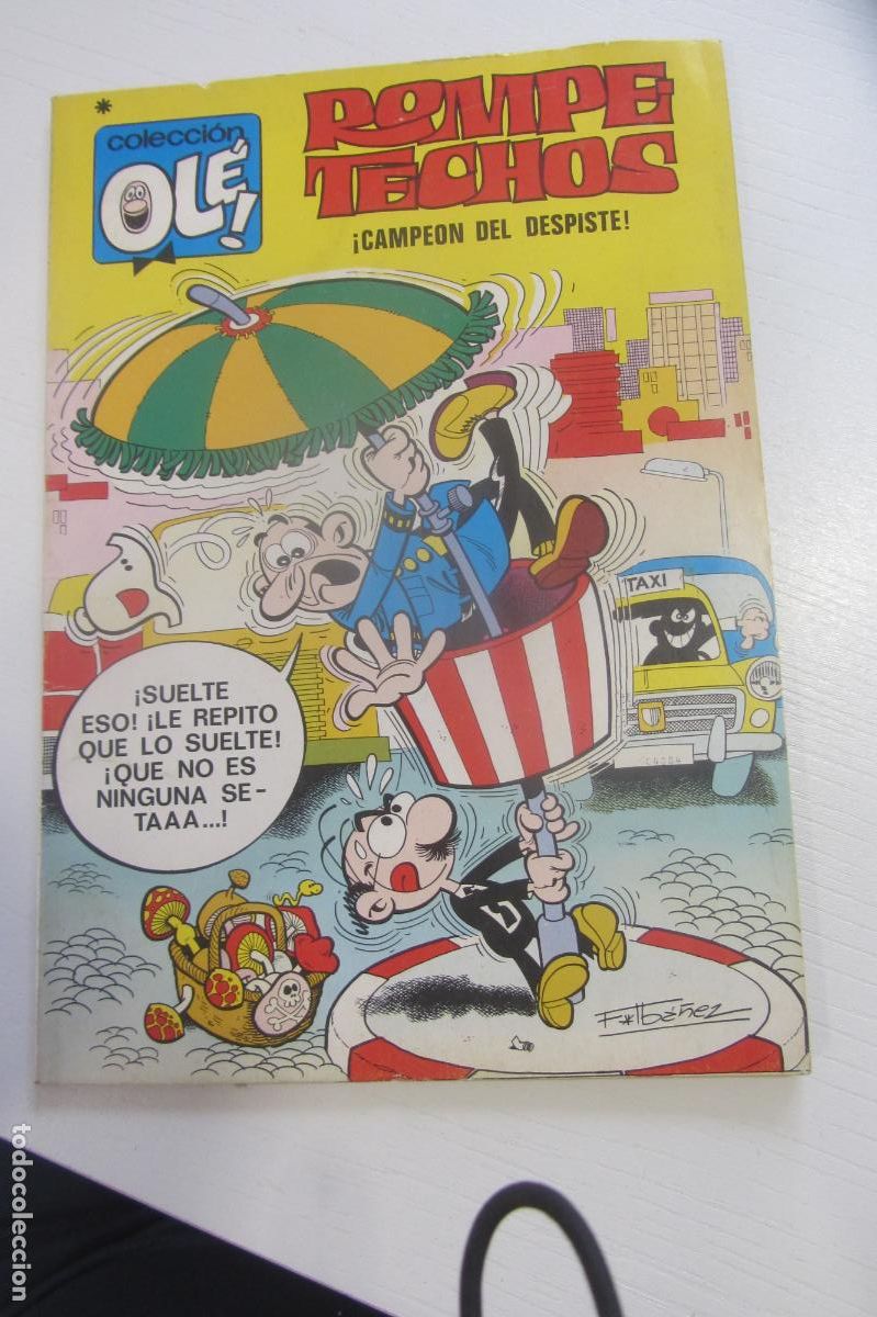Tebeos: COLECCION OL&Eacute; N&ordm; 36. ROMPETECHOS &iexcl;CAMPEON DEL DESASTRE! BRUGUERA 3&ordm; EDICION arx37