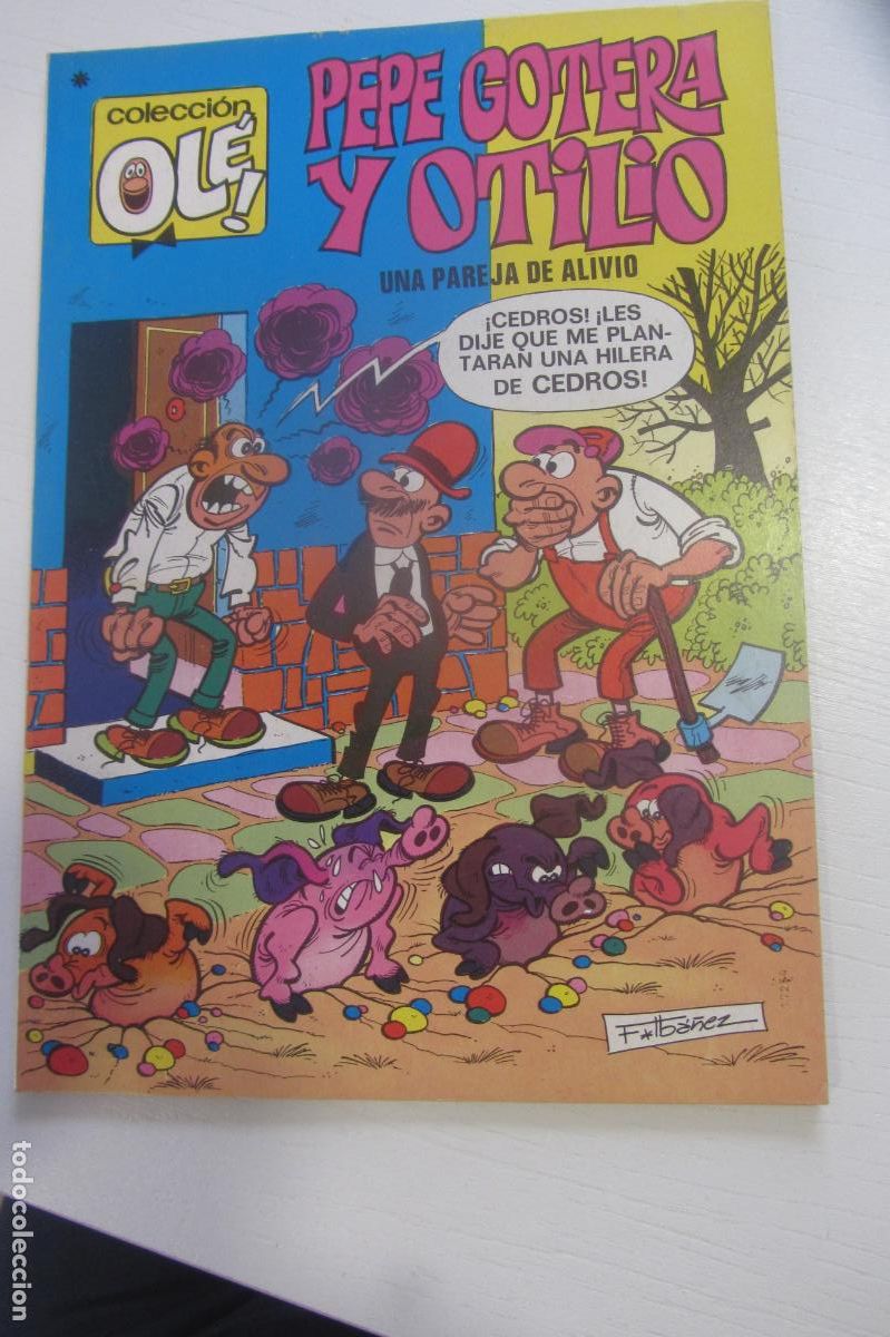 Tebeos: OL&Eacute;! PEPE GOTERA Y OTILIO N&ordm; 82 - 50 PTAS - BRUGUERA 3&ordf; EDICI&Oacute;N IB&Aacute;&Ntilde;EZ arx37