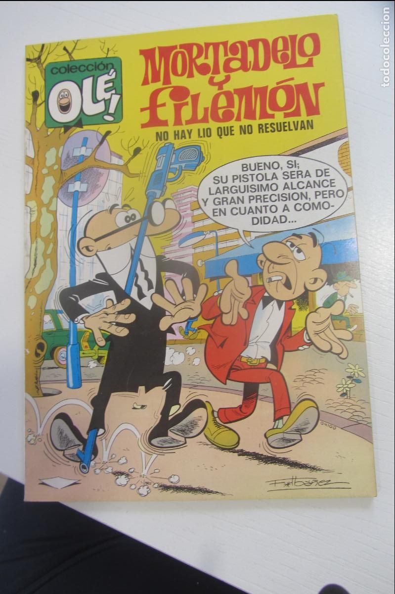 Tebeos: OL&Eacute;!. MORTADELO Y FILEM&Oacute;N. N&ordm; 28 1981 BRUGUERA 3&deg; ED IBA&Ntilde;EZ arx37