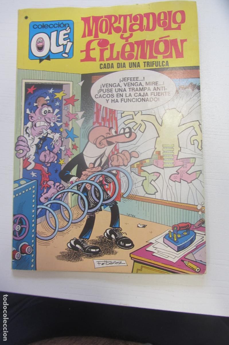 Tebeos: OL&Eacute;!. MORTADELO Y FILEM&Oacute;N. N&ordm; 87 BRUGUERA 3&deg; ED IBA&Ntilde;EZ arx37