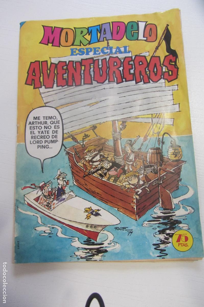 Tebeos: MORTADELO ESPECIAL N&ordm; 63 AVENTUREROS BRUGUERA 1980 arx39