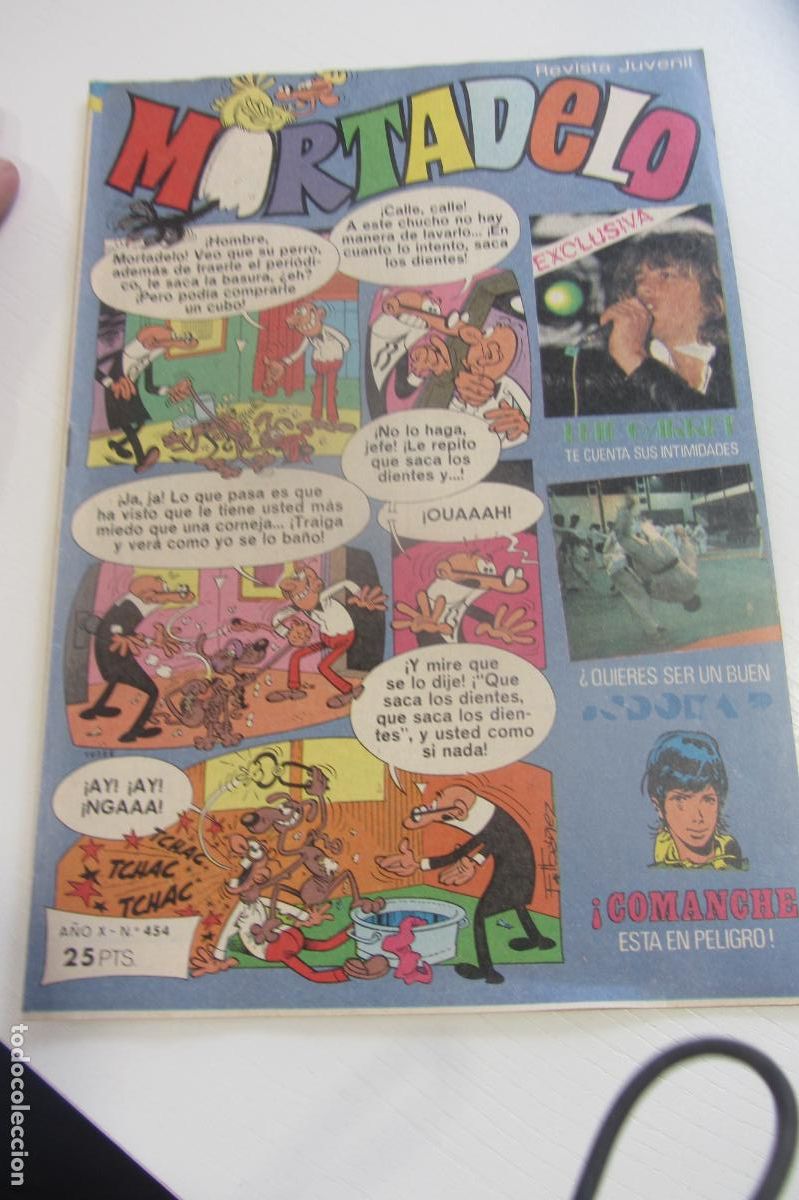 Tebeos: MORTADELO - REVISTA JUVENIL N&ordm; 454 BRUGUERA arx39
