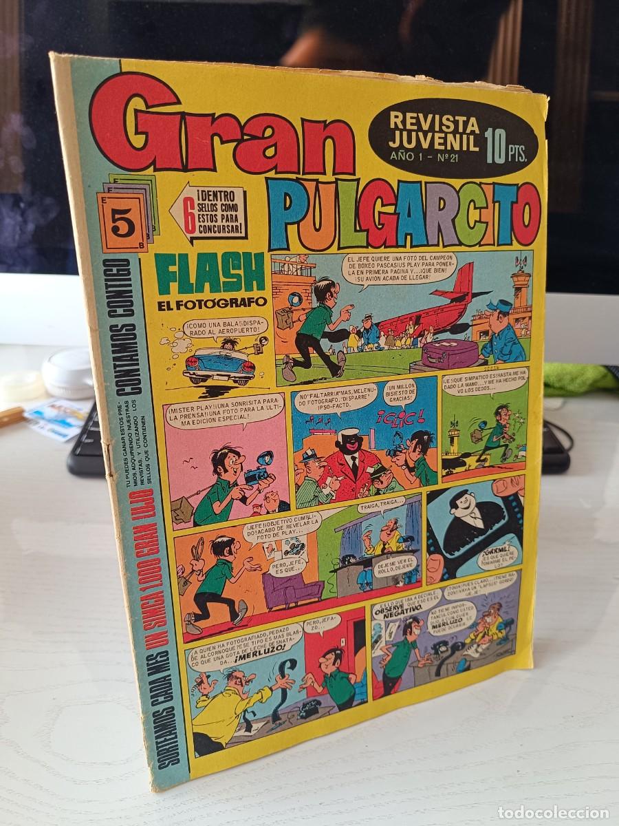Tebeos: GRAN PULGARCITO NUMERO 21 - VER FOTOS
