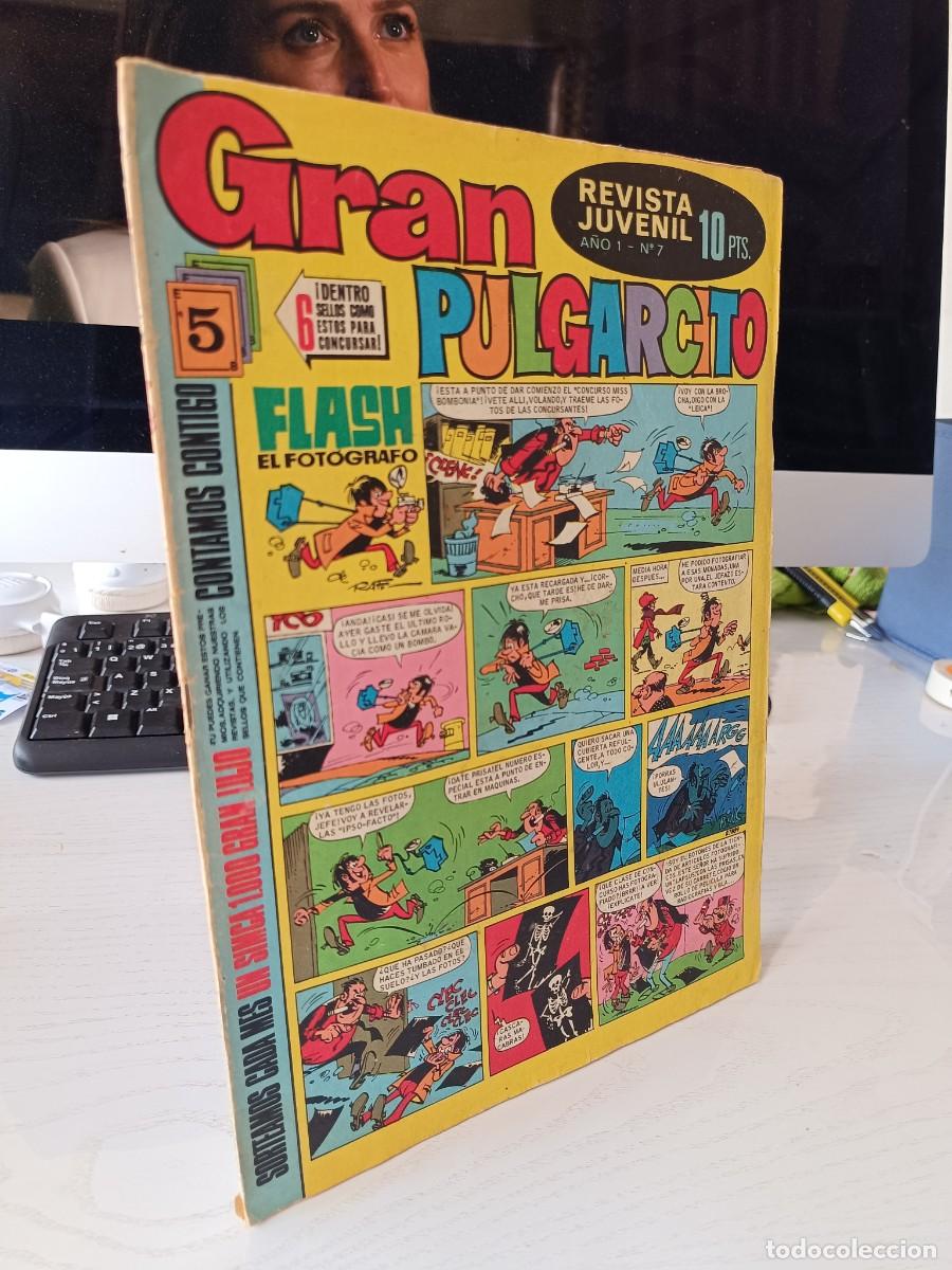 Tebeos: GRAN PULGARCITO NUMERO 7 - VER FOTOS