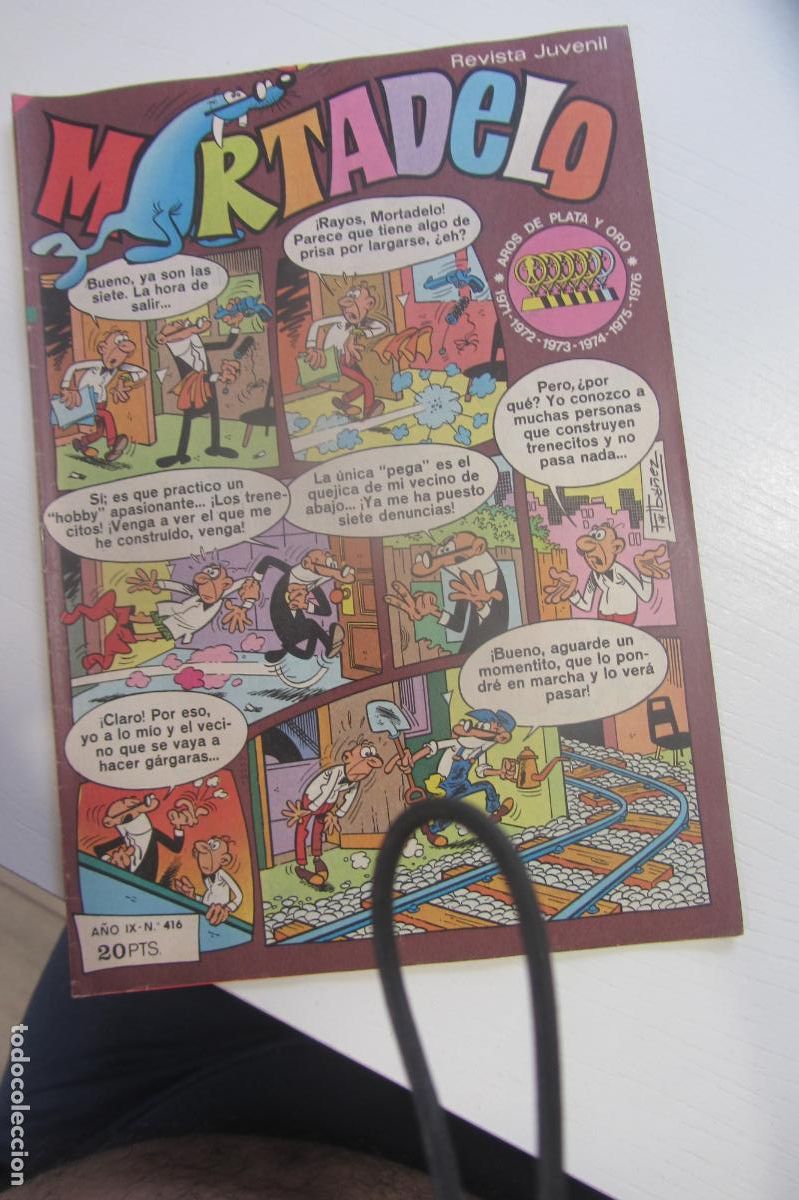 Tebeos: MORTADELO - N&ordm; 416 - REVISTA JUVENIL - BRUGUERA arx39