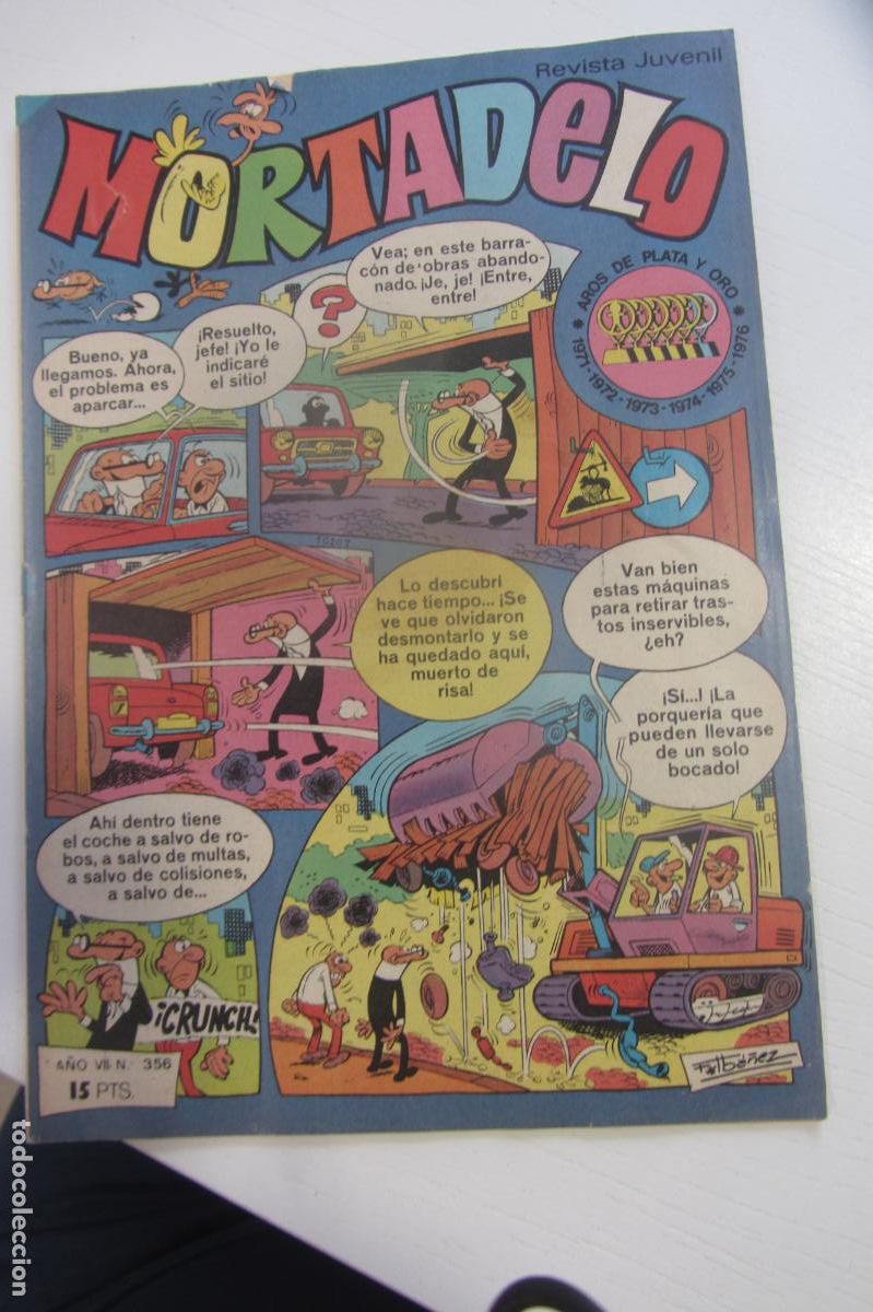Tebeos: MORTADELO - N&ordm; 356 - REVISTA JUVENIL - BRUGUERA arx39