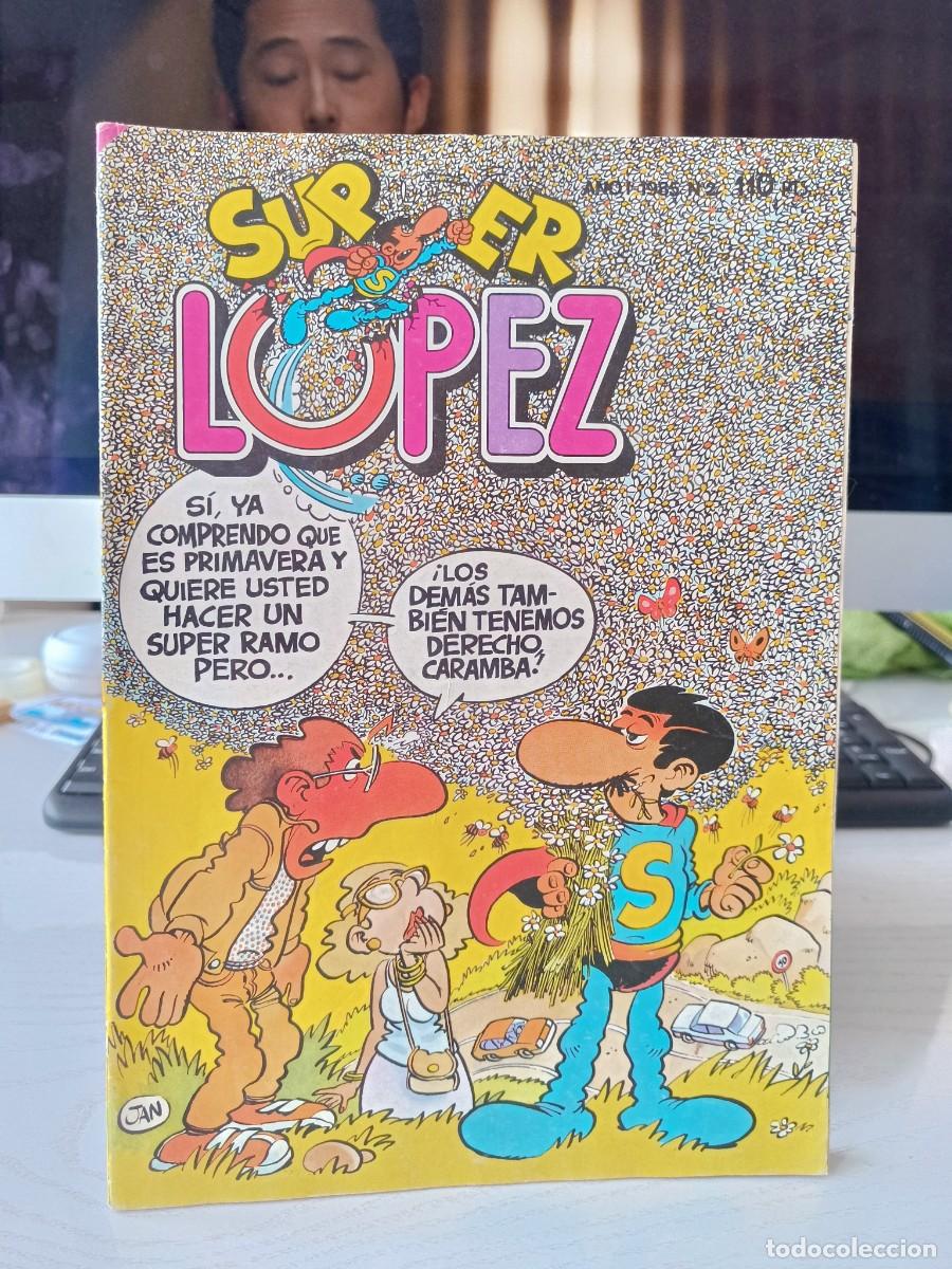 Tebeos: Comic: Bruguera - Super Lopez - A&ntilde;o I, N&ordm; 2 - 1985