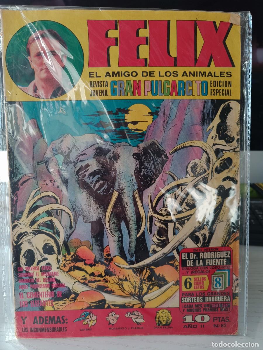 Tebeos: TEBEO FELIX EL AMIGO DE LOS ANIMALES N&ordm; 82 GRAN PULGARCITO EDICION ESPECIAL 1970