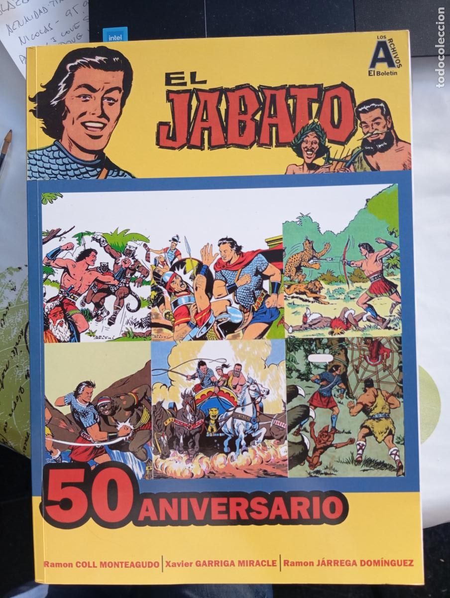 Tebeos: EL JABATO 50 ANIVERSARIO ARCHIVOS DEL BOLETIN 15 Ramon Coll, Xavier Garriga, Ramon Jarrega