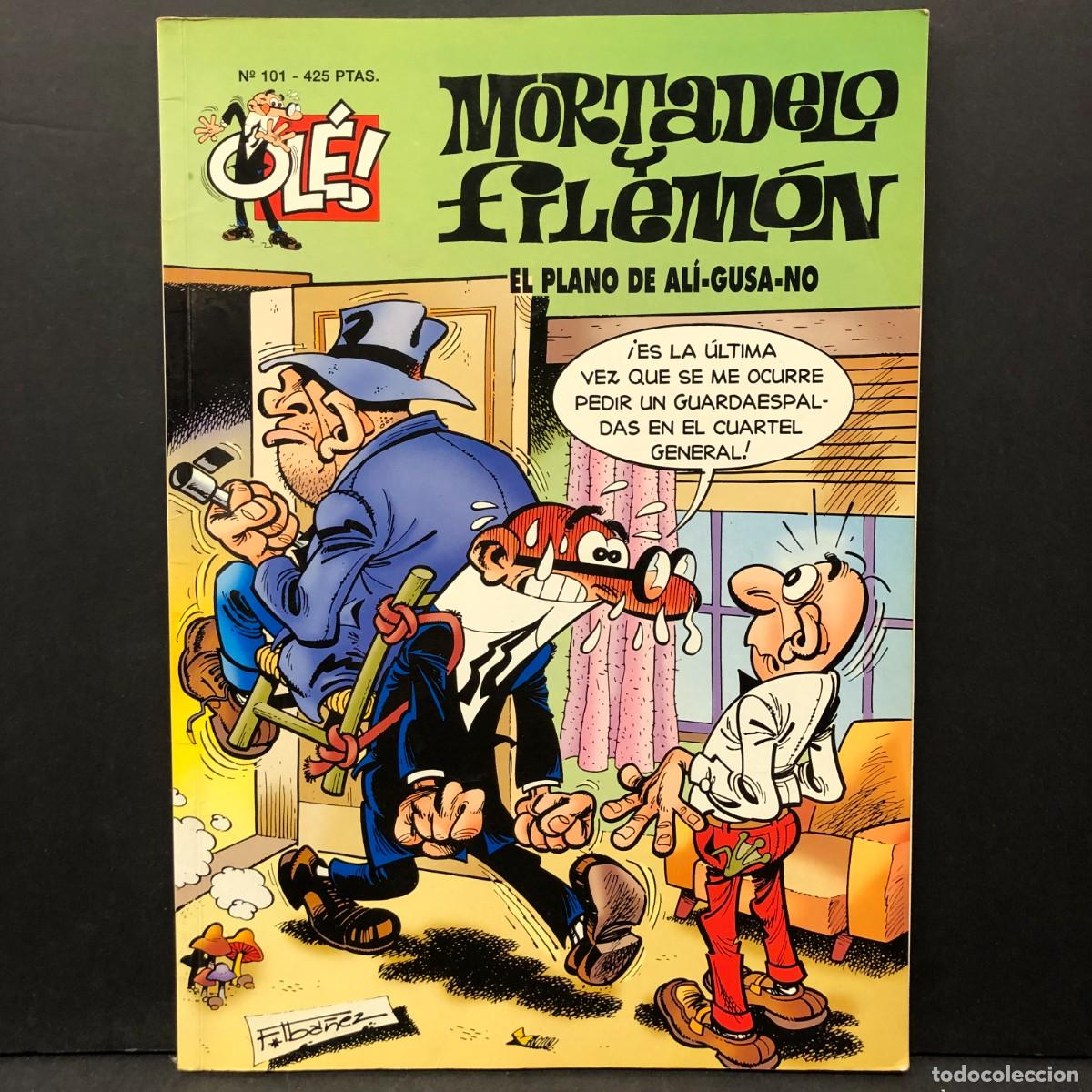 Tebeos: MORTADELO Y FILEM&Oacute;N - EL PLANO DE AL&Iacute;-GUSA-NO - N&ordm; 101 - F. IB&Aacute;&Ntilde;EZ / 451