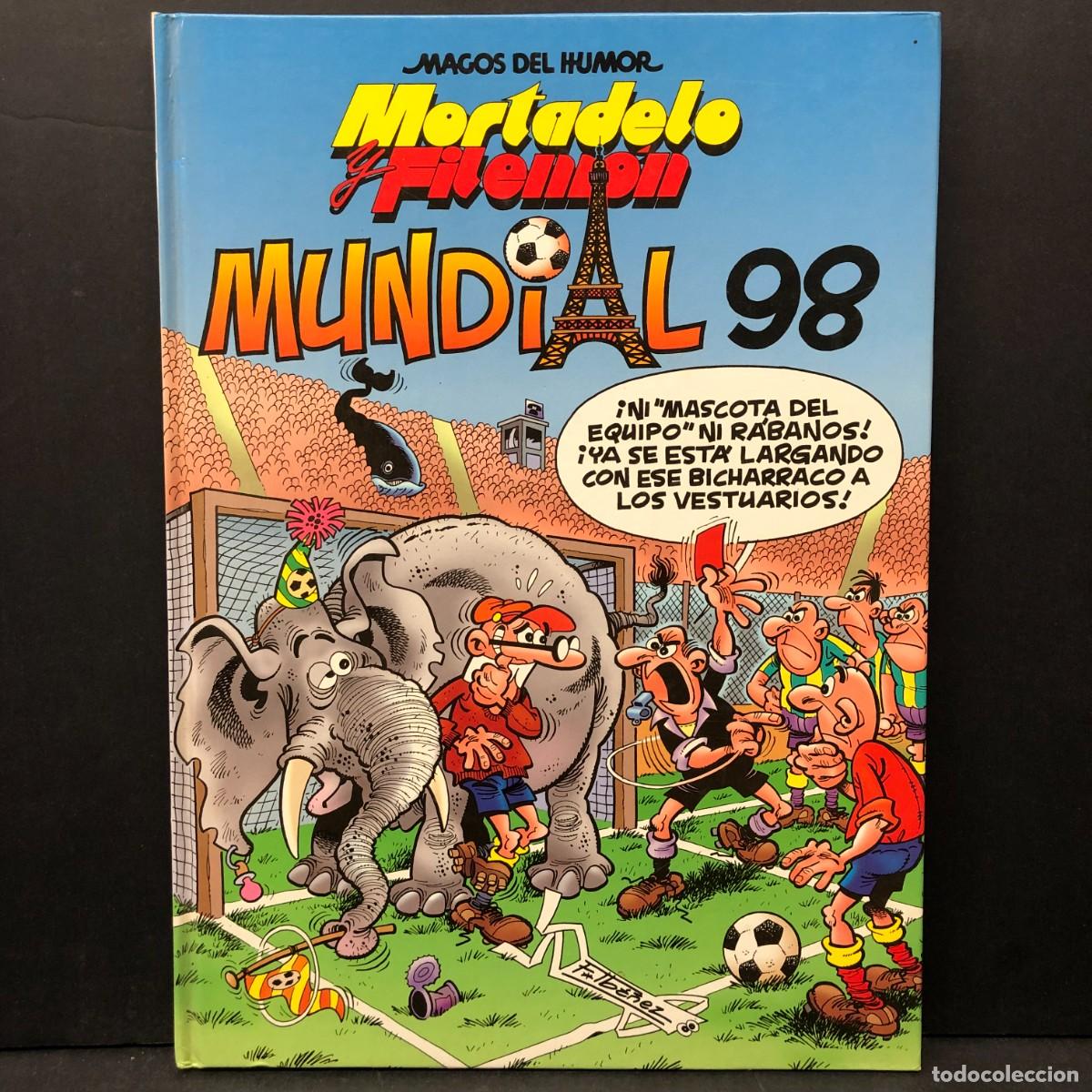 Tebeos: MORTADELO Y FILEM&Oacute;N - MUNDIAL 98 - MAGOS DEL HUMOR - F. IB&Aacute;&Ntilde;EZ / 453