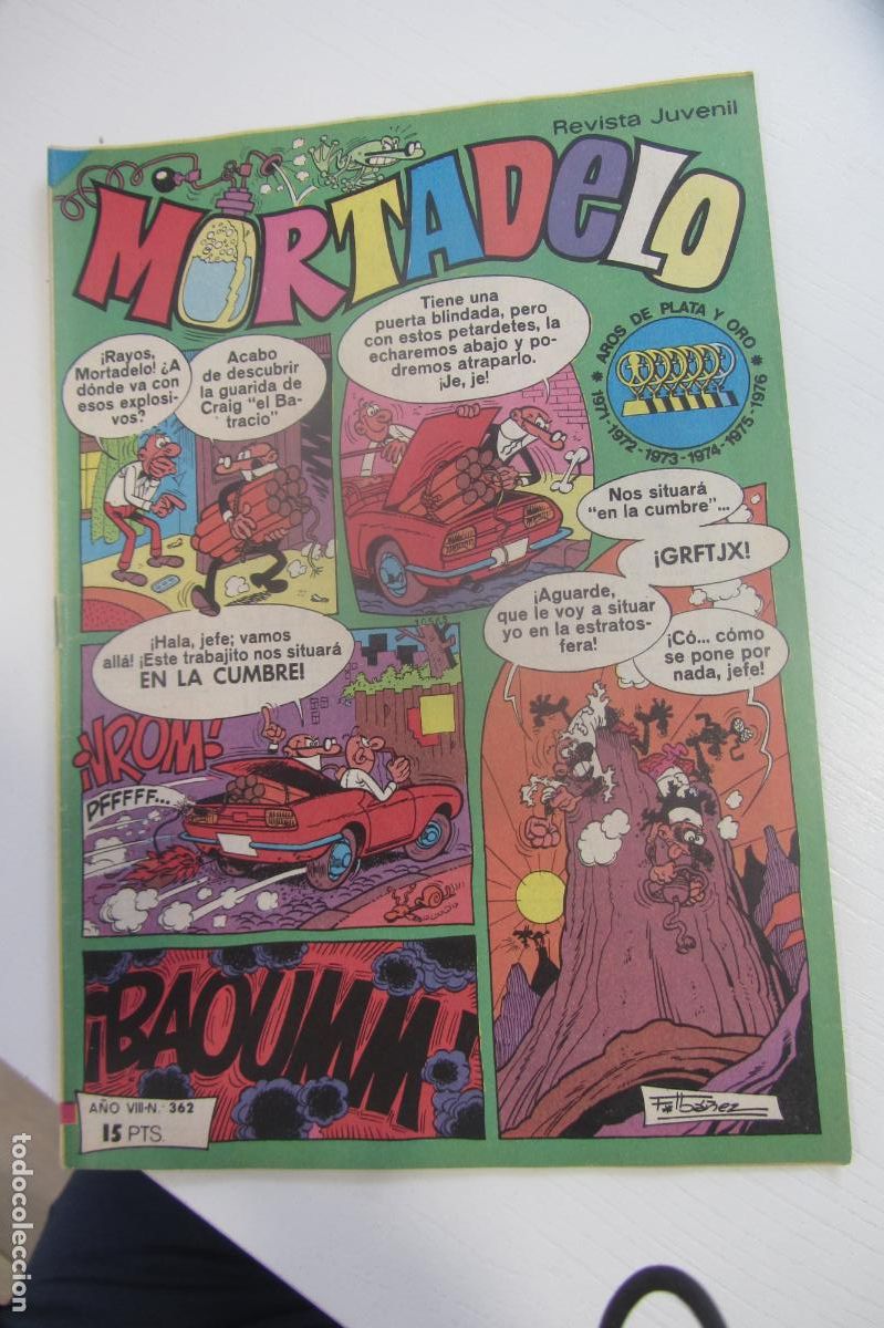 Tebeos: MORTADELO REVISTA SEMANAL N&ordm; 275 JUVENIL BRUGUERA arx149