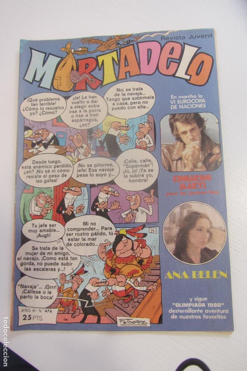 Tebeos: MORTADELO REVISTA SEMANAL N&ordm; 476 JUVENIL BRUGUERA arx149