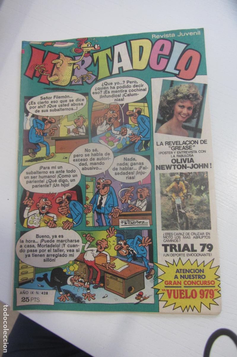 Tebeos: MORTADELO REVISTA SEMANAL N&ordm; 428 JUVENIL BRUGUERA arx149