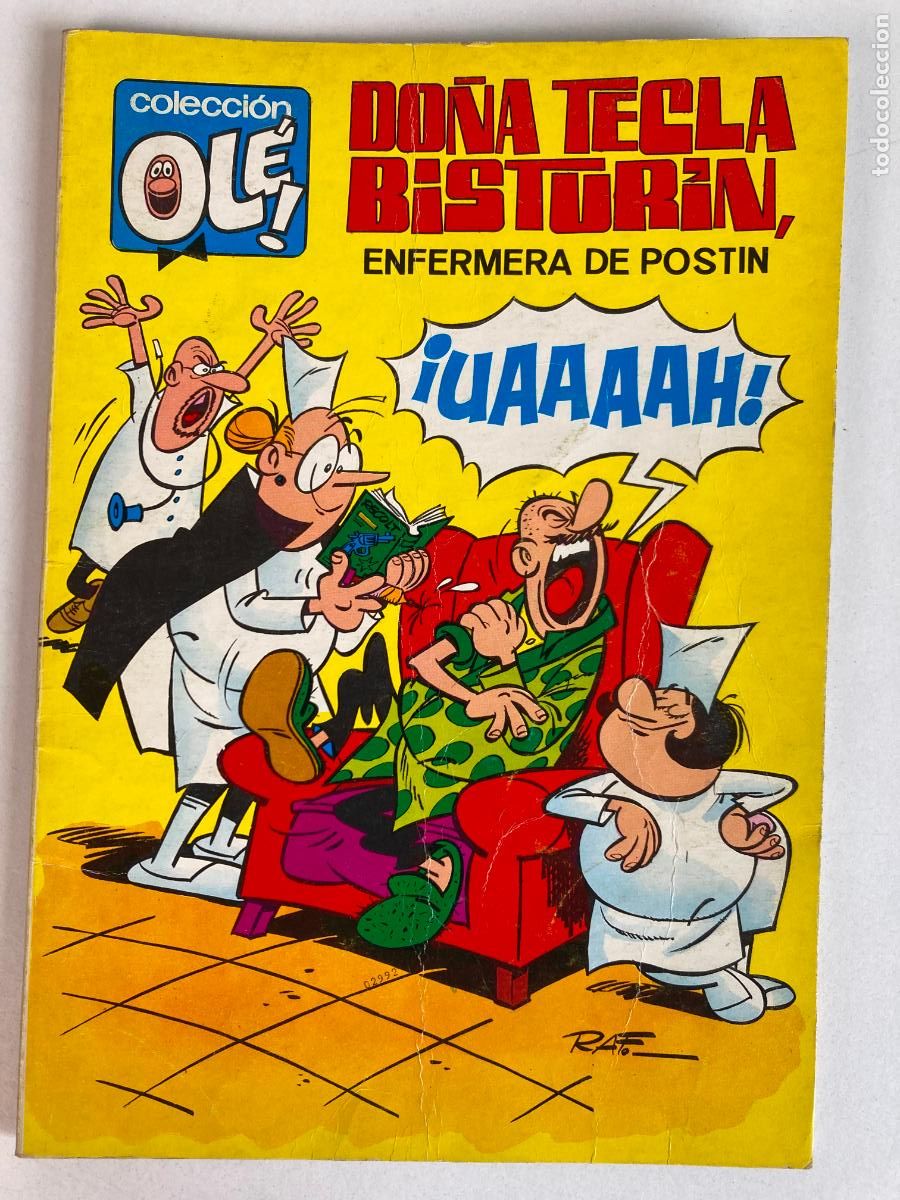 Tebeos: COLECCION OL&Eacute;! - DO&Ntilde;A TECLA BISTURIN N&ordm;17