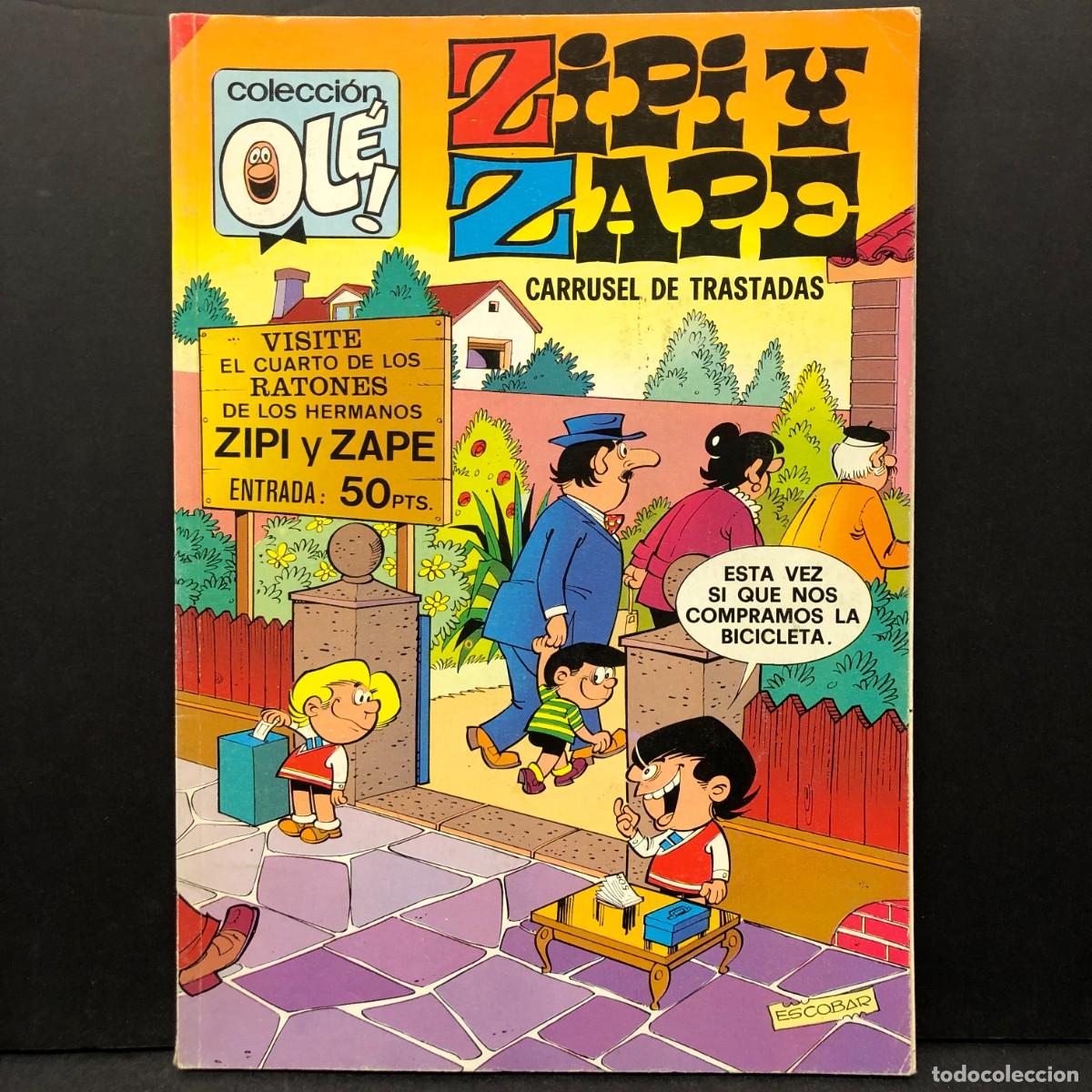 Tebeos: ZIPI Y ZAPE - CARRUSEL DE TRASTADAS - COLECCI&Oacute;N OL&Eacute; - ESCOBAR - Z. 140 / 457