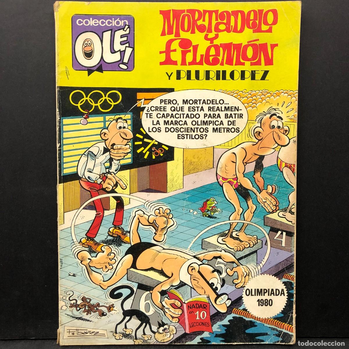 Tebeos: MORTADELO Y FIMEN&Oacute;N Y PLURILOPEZ - OLIMPIADA 1980 - 195 - COLECCI&Oacute;N OL&Eacute; / 459