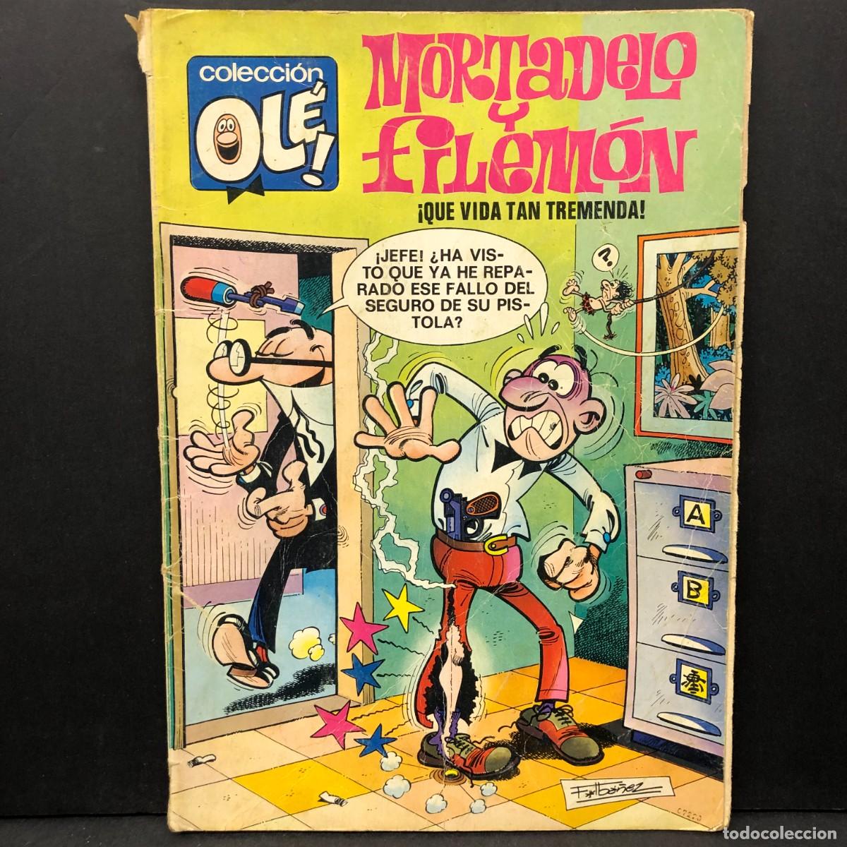 Tebeos: MORTADELO Y FIMEN&Oacute;N - QUE VIDA TAN TREMENDA - 126 - COLECCI&Oacute;N OL&Eacute; / 460