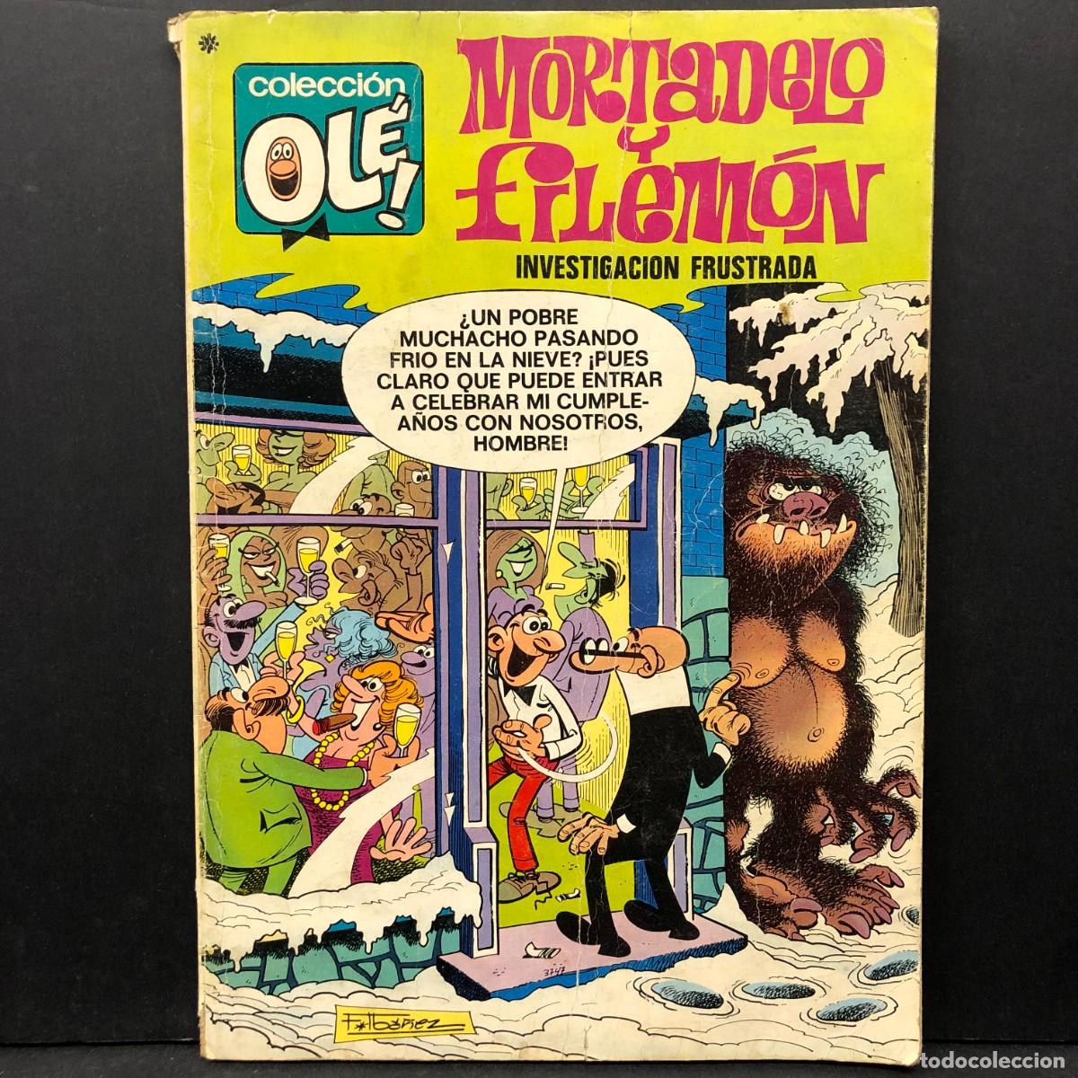 Tebeos: MORTADELO Y FIMEN&Oacute;N - INVESTIGACION FRUSTADA - 111 - COLECCI&Oacute;N OL&Eacute; / 461