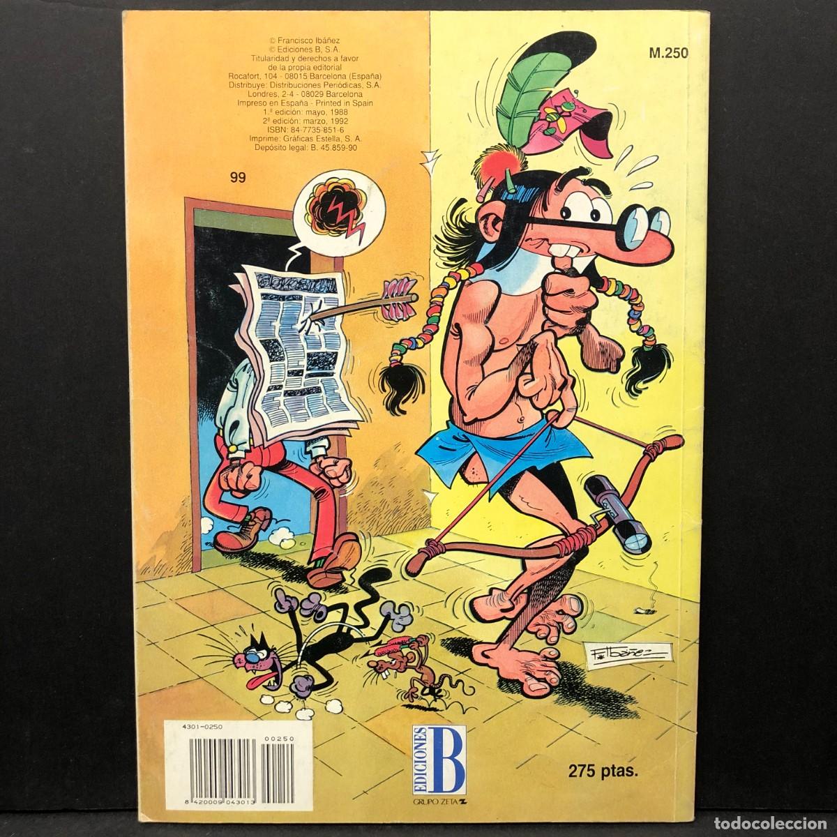 Tebeos: MORTADELO Y FILEM&Oacute;N - EL ELIXIR DE LA VIDA - M.250 - COLECCI&Oacute;N OL&Eacute; / 462 - Foto 2