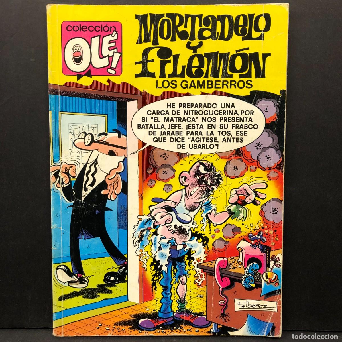 Tebeos: MORTADELO Y FILEM&Oacute;N - LOS GAMBERROS - F. IB&Aacute;&Ntilde;EZ - M. 252 - COLECCI&Oacute;N OL&Eacute; / 464